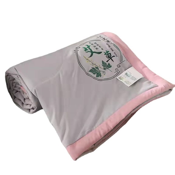 MOQIN Bed Blankets, 60 x 80 in Queen Size Blanket with Satin Trim, Lightweight Down Alternative Blankets Queen Size for All Season