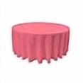 thumbnail image 3 of LA Linen TCpop108R-HotPinkP38 Nappe en Popeline Polyester Rose Vif - 108 Po Ronde, 3 of 4
