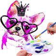 thumbnail image 4 of Paint Tray Palettes, Plastic Paint Pallets for Kids or Students to Paints on School Project or Art Class-12pcs, 4 of 6