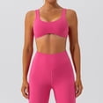 thumbnail image 4 of Women's Sports Bra No Rims Tight Sports Bra Training Running-drying Fitness Yoga Bra Sport Bras for Women HotPink S, 4 of 7