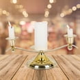 thumbnail image 2 of Candelabro de pilar Strade Fareast Limited candelabro Dorado para escritorio 28 cm x 11 cm x 8 cm, 2 of 8