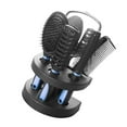 thumbnail image 2 of Seitruly 5 unids/set cepillo para el pelo, juego de peine, cepillo de masaje para peinado, Kit de peine para el hogar, barbería, herramienta de Cuidado del cabello azul, 2 of 6