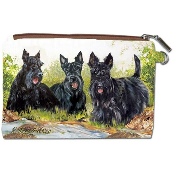 Scottish Terrier Zipper Pouch