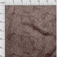 thumbnail image 2 of oneOone Silk Tabby Dark Rose Brown Fabric Leaves Diy Clothing Quilting Fabric Print Fabric By Yard 42 Inch Wide-O9G, 2 of 4