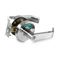 thumbnail image 2 of Privacy Door Lock with Keys in Satin Chrome, 2 of 6