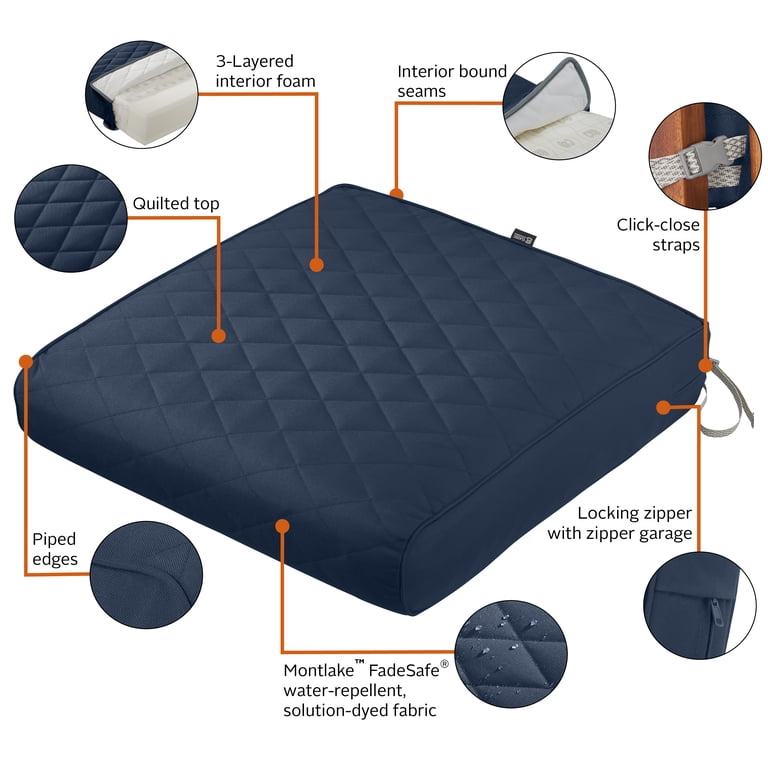Classic Accessories Montlake FadeSafe Water-Resistant Square Patio