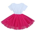 thumbnail image 4 of FYMNSI Baby Girls Birthday Outfit My 2nd Birthday Cake Smash Dress Polka Dots Tutu Dresses Infant Short Sleeve Summer Clothes with Bowknot Headband, 4 of 7