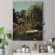 thumbnail image 4 of Qisvanset 12x16 Inch Abstract Woman Bird Floral Canvas Print Wall Art, 4 of 5