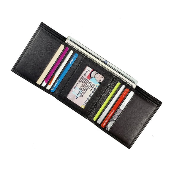 RFID Signal Blocking Trifold Mens Wallet By Texan Bull