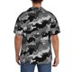 thumbnail image 3 of Fotbe Horse Silhouette Camisa Estampada de Manga Corta para Hombre, Casual de Verano, Estilo Playero, Sin Arrugas-Large, 3 of 5