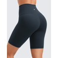 thumbnail image 2 of Shorts CRZ YOGA Butterluxe Biker Cintura Alta 20 cm Azul Marino S, 2 of 4