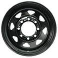 thumbnail image 2 of eCustomrim 2-Pack Trailer 16 in. X 6 in. 8 Lug Black Steel Spoke Rim Wheel, 2 of 6