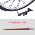 thumbnail image 1 of Tubo De Bomba, Tubo De Bomba De Bicicleta Portátil De Aluminio Conveniente Para Usar, Diseño De Clip De Cabeza Firme Para Inflar Neumáticos Bicicletas LHCER Bike Pump Tube, 1 of 8