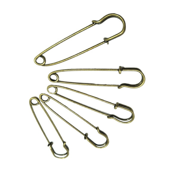 RENACLIPY Metal Extra Large Pins Clips Black 20Pack