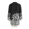 thumbnail image 3 of Christmas Sweater Dress for Women 2025 Lattern Sleeve Crewneck Snowflake Xmas Knitted Pullover Sweater Jumper Tops, 3 of 6