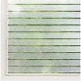 thumbnail image 1 of Película estática para ventana Sailing con patrón de rayas autoadhesiva para vidrio del hogar 44.5 x 200 cm protección UV, 1 of 5