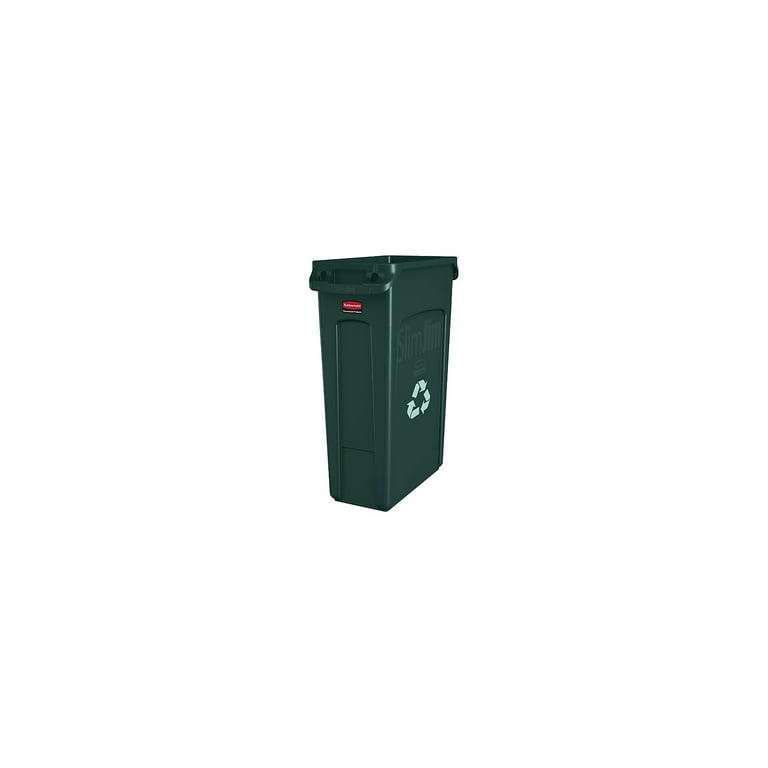 Rubbermaid Commercial® 23 Gallon Slim Jim Trash Can with Venting
