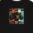 thumbnail image 4 of Inktastic Monster Trucks Are My Jam Boys or Girls Long Sleeve Toddler T-Shirt, 4 of 5
