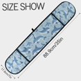 thumbnail image 3 of Dailycode Double Sided Oven Mitt with Loop Heat Resistant Kitchen Long Potholders 7" x 35" Dolphins in Sea, 3 of 6