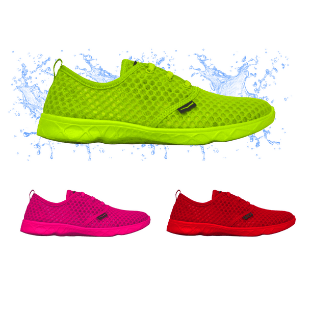 Wave Runner Sport - Wave Runner Water Shoes for Women - Quick Drying Water  Shoes with Style - Outdoor Lightweight No-Slip Aqua Sneakers - Walmart.com  - Walmart.com