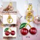 thumbnail image 4 of de Cereza, Dijes para Bolso de Cereza, Dijes para Bolso, Lindos Accesorios de Cereza, Regalos para Mujeres, Dijes para Bolso, 4 of 6
