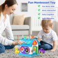 thumbnail image 2 of Vahome Juguetes Montessori 14 en 1 para niños de 1 año Regalos para niñas Juguete musical bilingüe para bebés de 9 a 12 a 18 meses Regalo de primer cumpleaños para niños de 1 año Juguetes educativos p, 2 of 7
