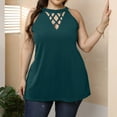 thumbnail image 1 of Womens Tops Large Solid Color Sleeveless Suspender Top Shirt Tops, 1 of 9
