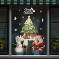 thumbnail image 4 of Christmas Decorations Glass Stickers Window Stickers Christmas Tree Old Man Christmas Stickers, 4 of 5