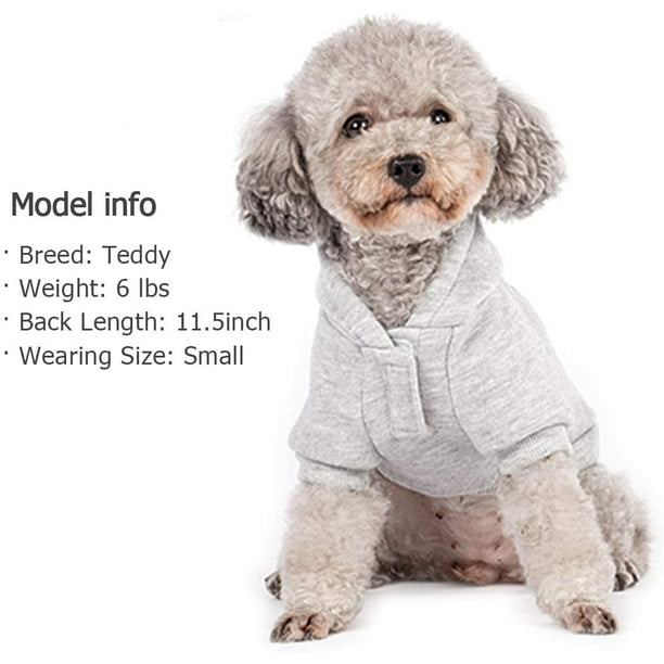 Dog Hoodie Dog Sweatshirt with Harness Hole Windproof Warm Pet Coats Walmart