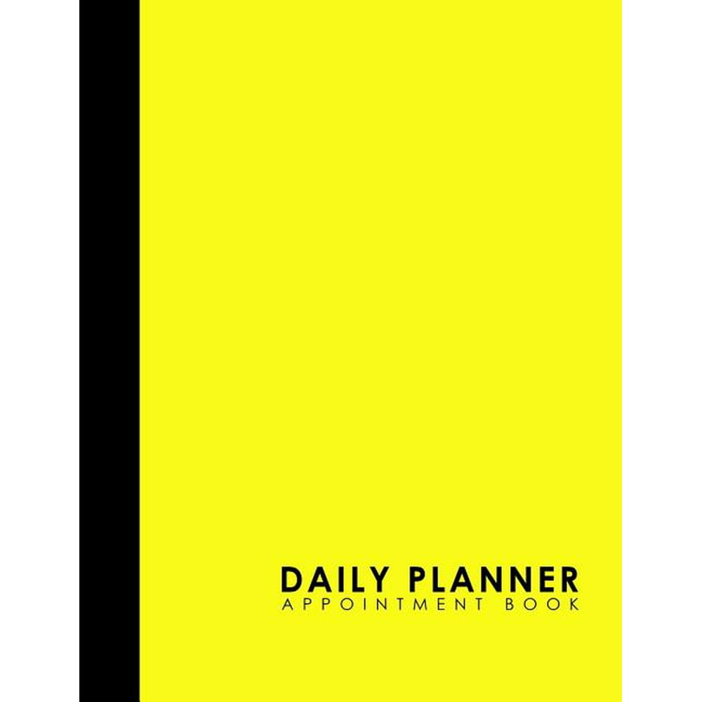 Daily planner appointment book 6 columns appointment log appointment