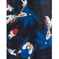 thumbnail image 3 of SEGA Sonic the Hedgehog Little Boys' Fleece Lined Rain Jacket Black Blue Sonic, 3 of 4