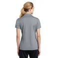 thumbnail image 2 of Sport-Tek Ladies Posicharge Racermesh Polo Lst640 - Silver - M, 2 of 2