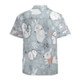 thumbnail image 3 of High Quality Hawaiian Shirts for Men Short Sleeve Aloha Beach Shirt Floral Summer Casual Button Down Shirts Blouses LHJGUO, 3 of 7