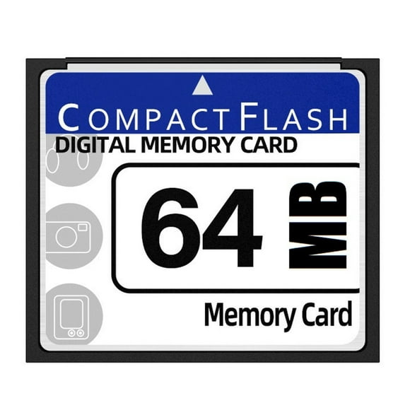 Carte Mémoire Flash Compacte 64 Mo pour Appareil Photo, Machine à Publicité, Carte d'Ordinateur Industriel