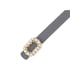 thumbnail image 2 of Cinturón delgado ajustable de PU de cuero con hebilla de perlas para mujeres INSPIRE CHIC, banda para la cintura de pantalones grises 40.2x0.7, 2 of 6