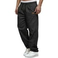 thumbnail image 1 of Men's Cargo Pants for Everyday Casual and Wear Loose Fit Straight Leg Trousers with Drawstring Closure for Spring Summer Fall Seasons Men Cargo Pants Men Cargo Pants with Pockets Big and Tall, 1 of 5