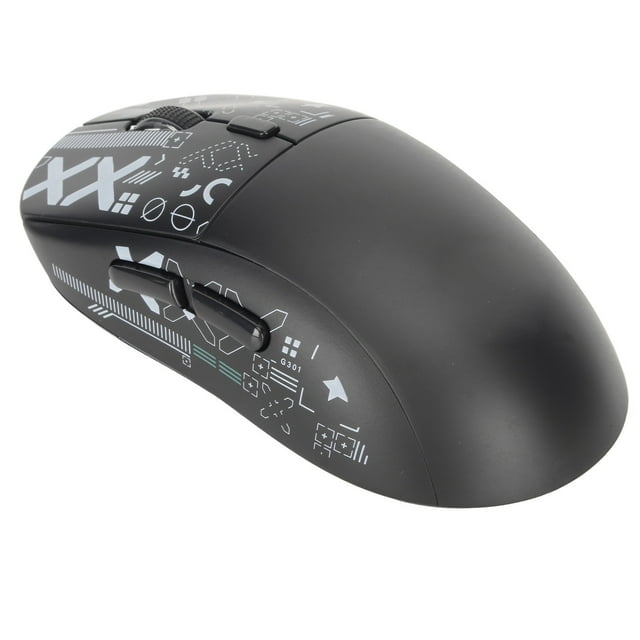 Wireless Gaming Mouse, RGB Light Wireless Mouse with USB Nano Receiver, Silent Click for Notebook,PC,Computer