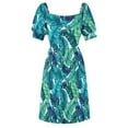 thumbnail image 5 of Funky banana leaf pattern. Sleeveless Dress women's clothing trend 2024 dresses for woman Clothing, 5 of 6