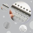 thumbnail image 4 of 8Pcs Loose Leaf Binders Scrapbook Book Clips Five-hole Segmented Binders, 4 of 8