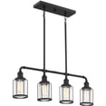 thumbnail image 4 of Linear Chandelier 4 Light Steel Bailey Street Home 71-Bel-3383688, 4 of 5