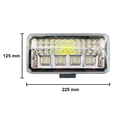 thumbnail image 4 of Faro Auxiliar LED 57 LEDs 171W Luz Blanca, 4 of 4