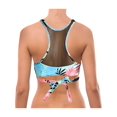 thumbnail image 3 of Sundazed Womens Ariel Mesh Inset Wrap Around Swim Top Separates, 3 of 3