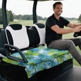 thumbnail image 5 of XYZCANDO Golf Cart Seat, Compatible with Universal Golf Cart Seat, Suitable for Club Car Fashion, Palm Tree Tropical, 5 of 8