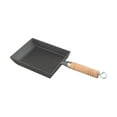 Japanese Cast Iron Pan Frying Tamagoyaki Omelette Black Non Fry Egg Pot