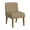 Brown Boucle, variant on HomePop Mid-Back Upholstered Dining Chair, Gray