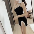 thumbnail image 1 of Pijama de mujer con falda de verano sexy y linda, ajustado, estilo Pure Desire, camisón de encaje, falda fina, ropa para el hogar, 1 of 5