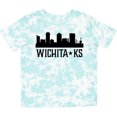 thumbnail image 3 of Inktastic Wichita Kansas City Skyline Boys or Girls Toddler T-Shirt, 3 of 5