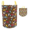 thumbnail image 3 of Canguro Jumping Bag Race Juego al aire libre Kindergarten Racing Jump Sack para niños adultos (café), 3 of 8