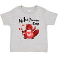 thumbnail image 3 of Inktastic My 1st Canada Day with Red and White Maple Leaves Boys or Girls Baby T-Shirt, 3 of 5