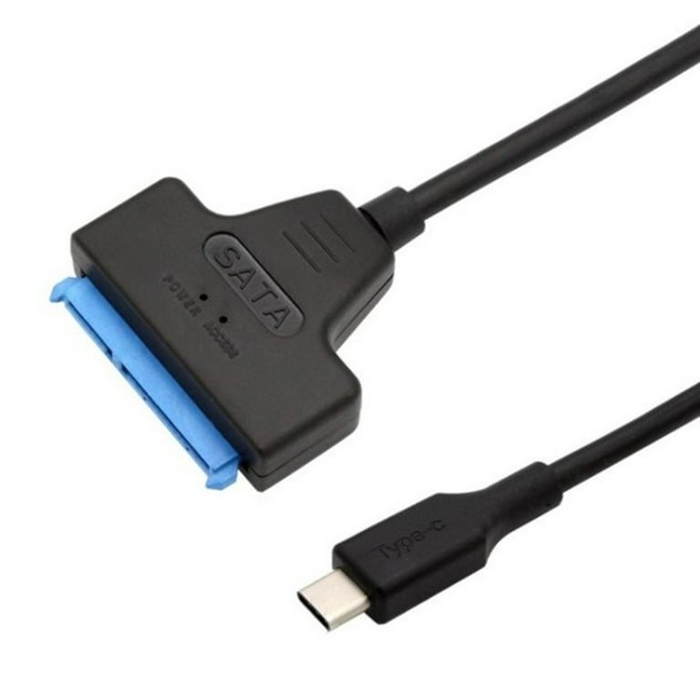 3.1 USB Haute vitesse Type C pour câble adaptateur SATA 22 broches